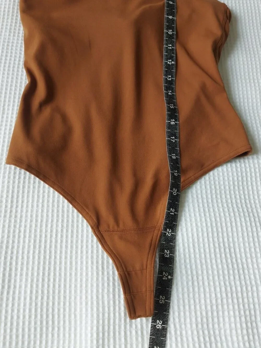 Lululemon Asymmetrical Crisscross Thong Bodysuit Size 4 Edgy Two Tone Sleeveless